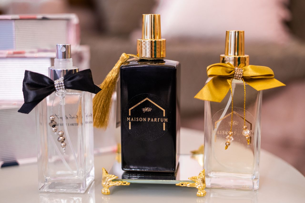 Crafting Captivating Headlines: Your awesome post title goes here Stylish perfume bottles showcasing elegance and luxury on decorative display